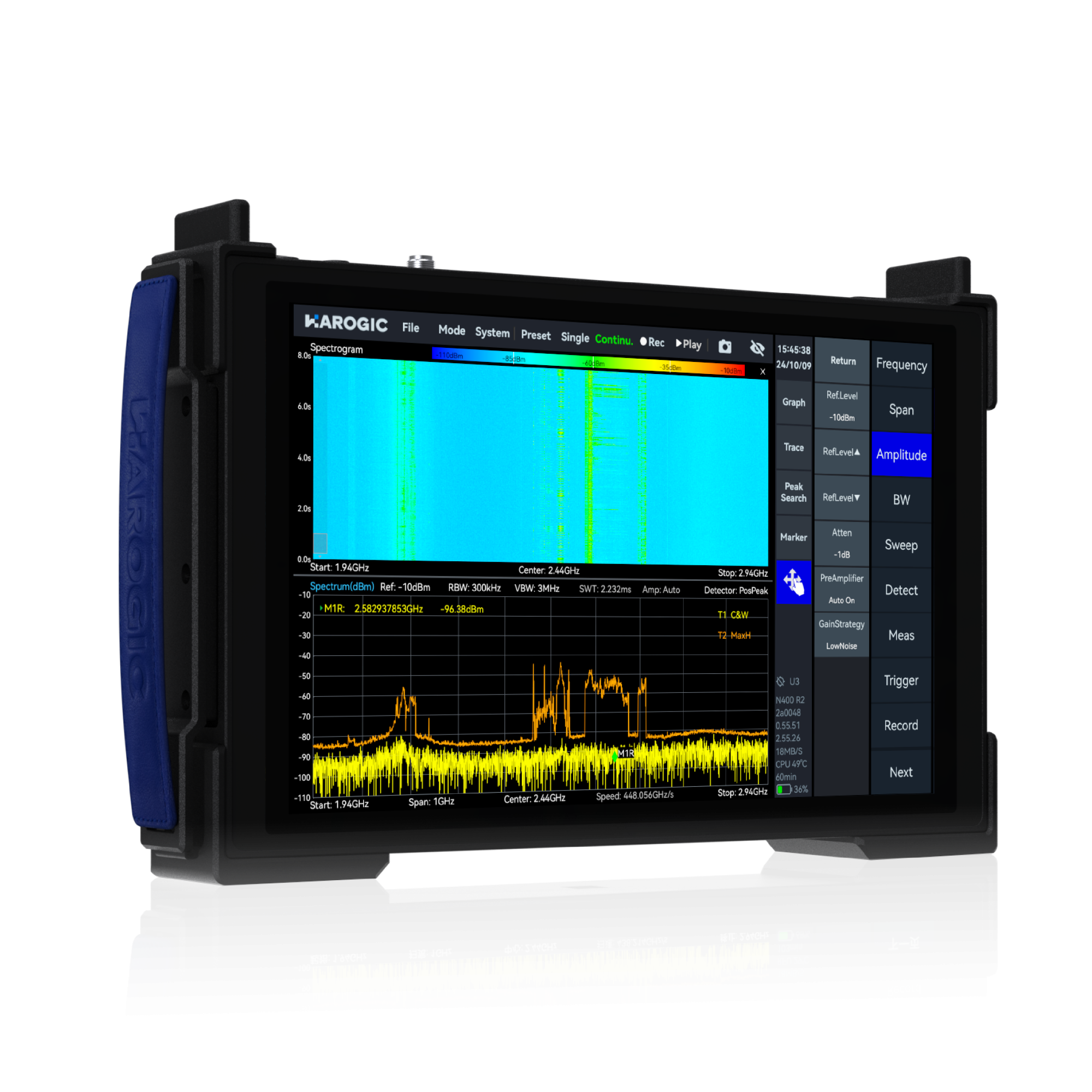 Real-Time Spectrum Analyzer HAROGIC PXE-90 Z