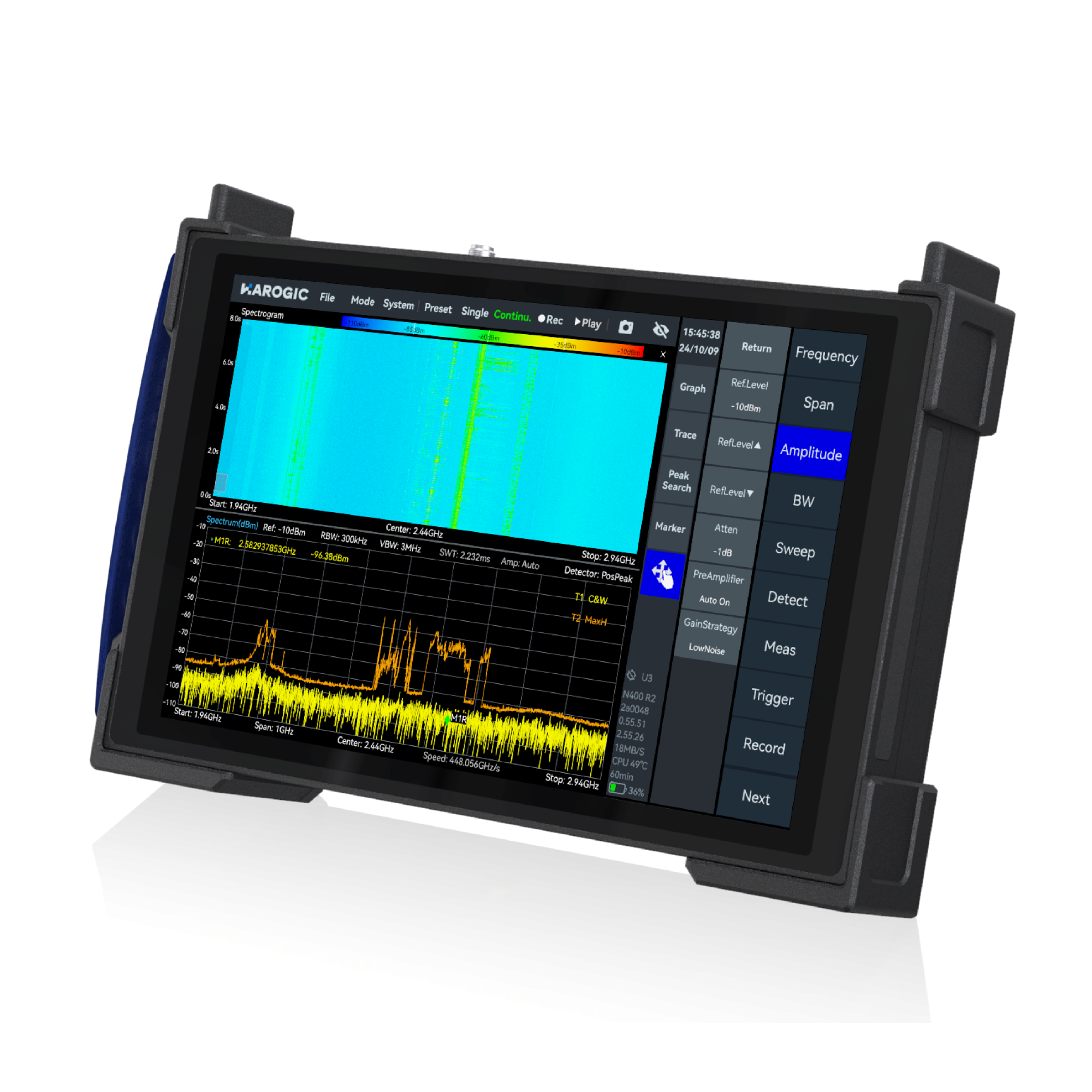 Real-Time Spectrum Analyzer HAROGIC PXE-90 Z