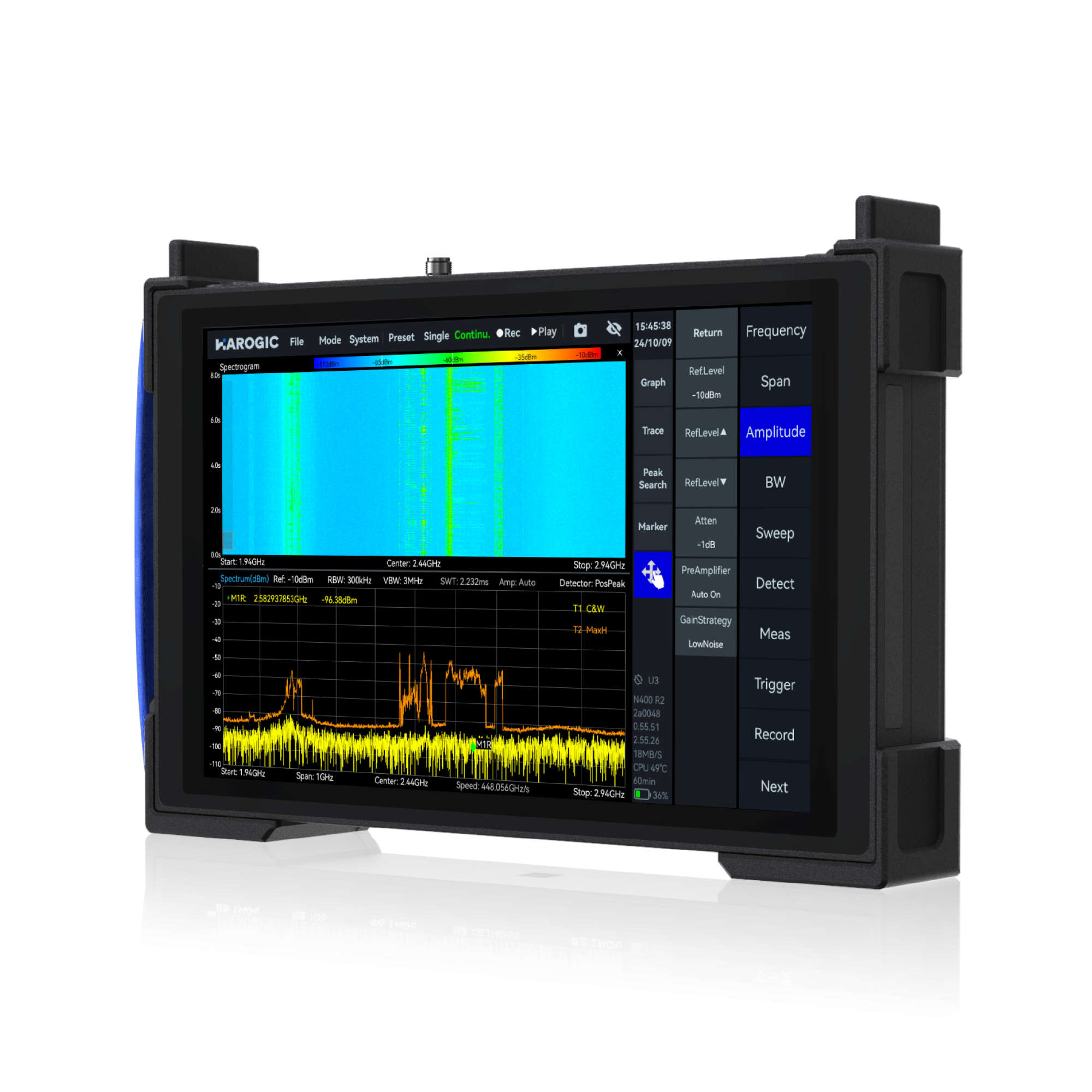 Real-Time Spectrum Analyzer HAROGIC PXE-90 Z