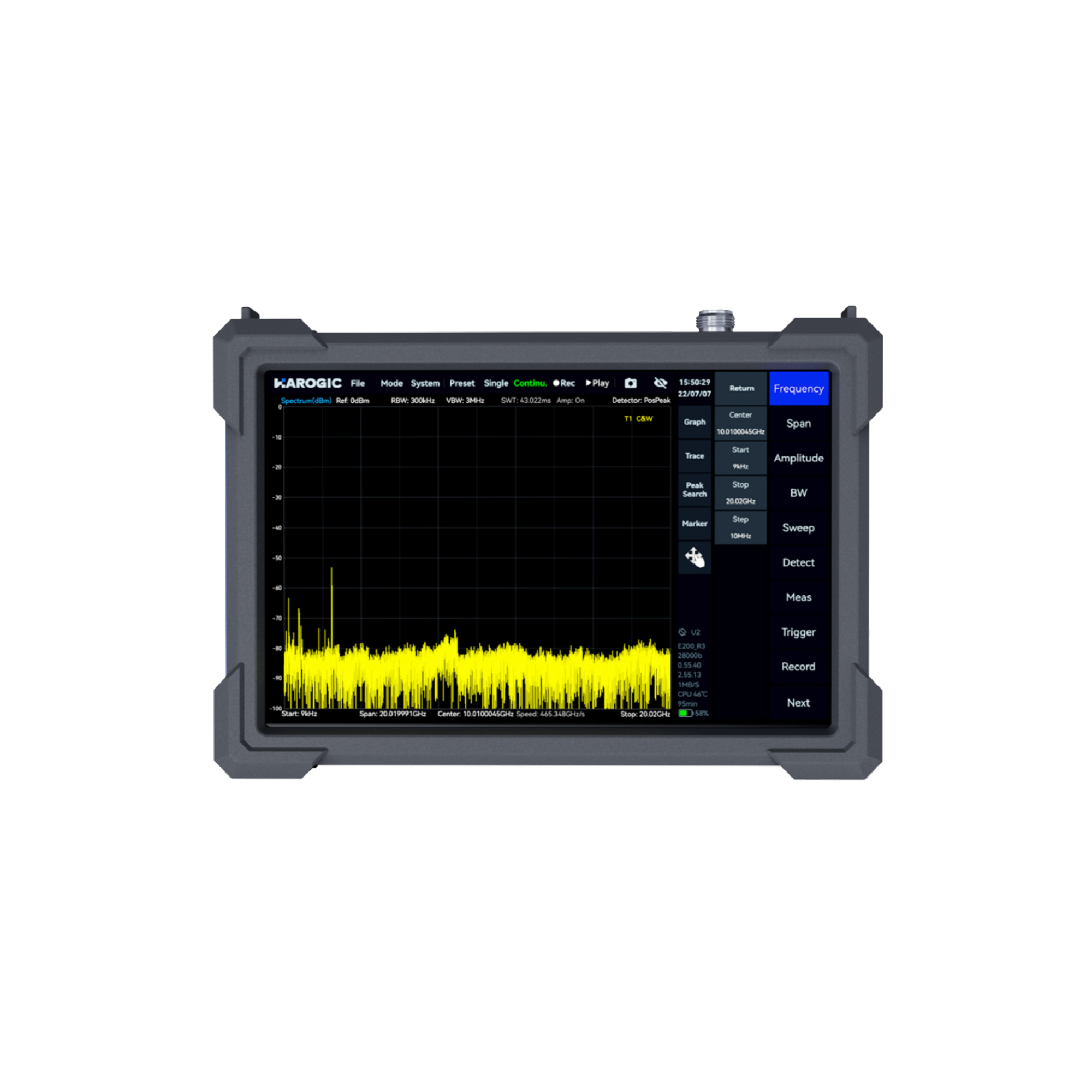 Real-Time Spectrum Analyzer HAROGIC PXE-90