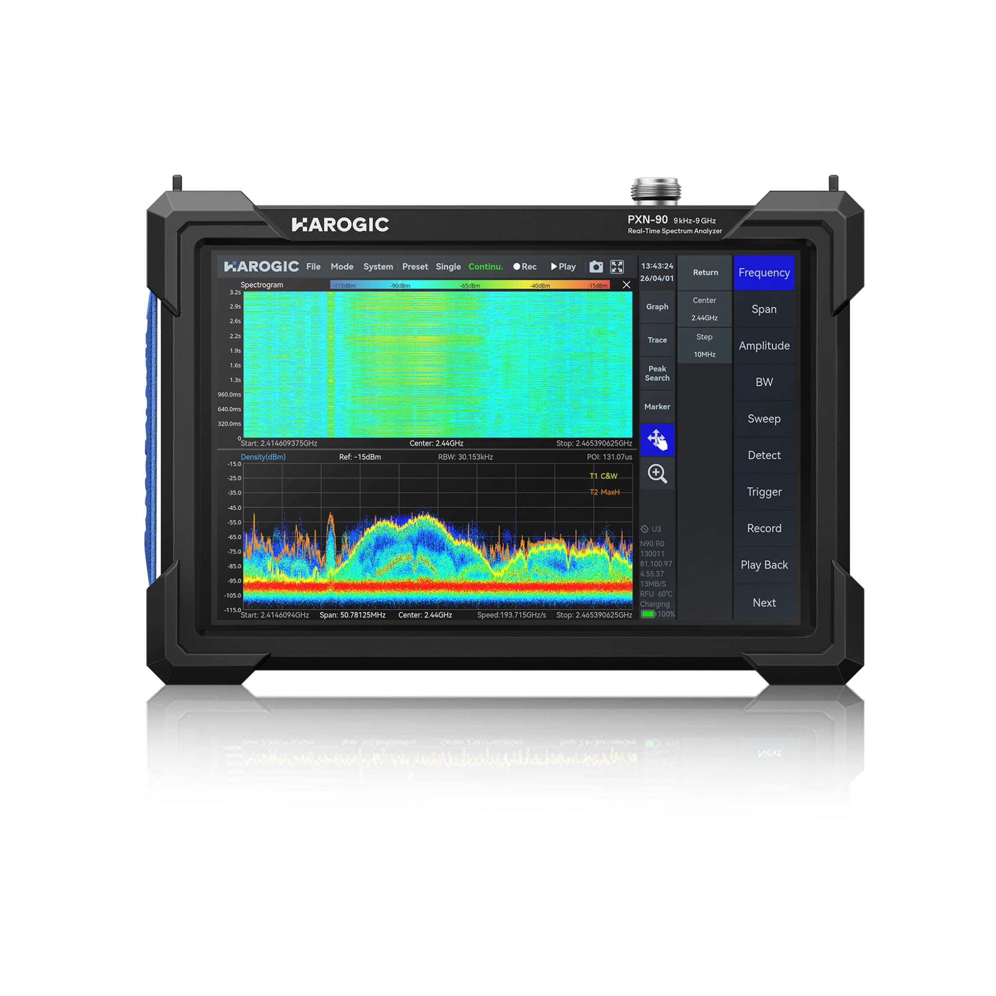Handheld Spectrum Analyzer HAROGIC PXN-45 Handheld Spectrum Analyzer HAROGIC PXN-45